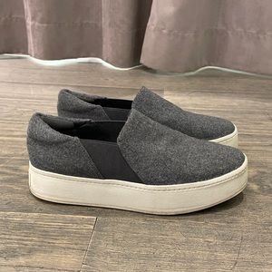 VINCE WOOL SLIP ON SNEAKER SZ. 7.5